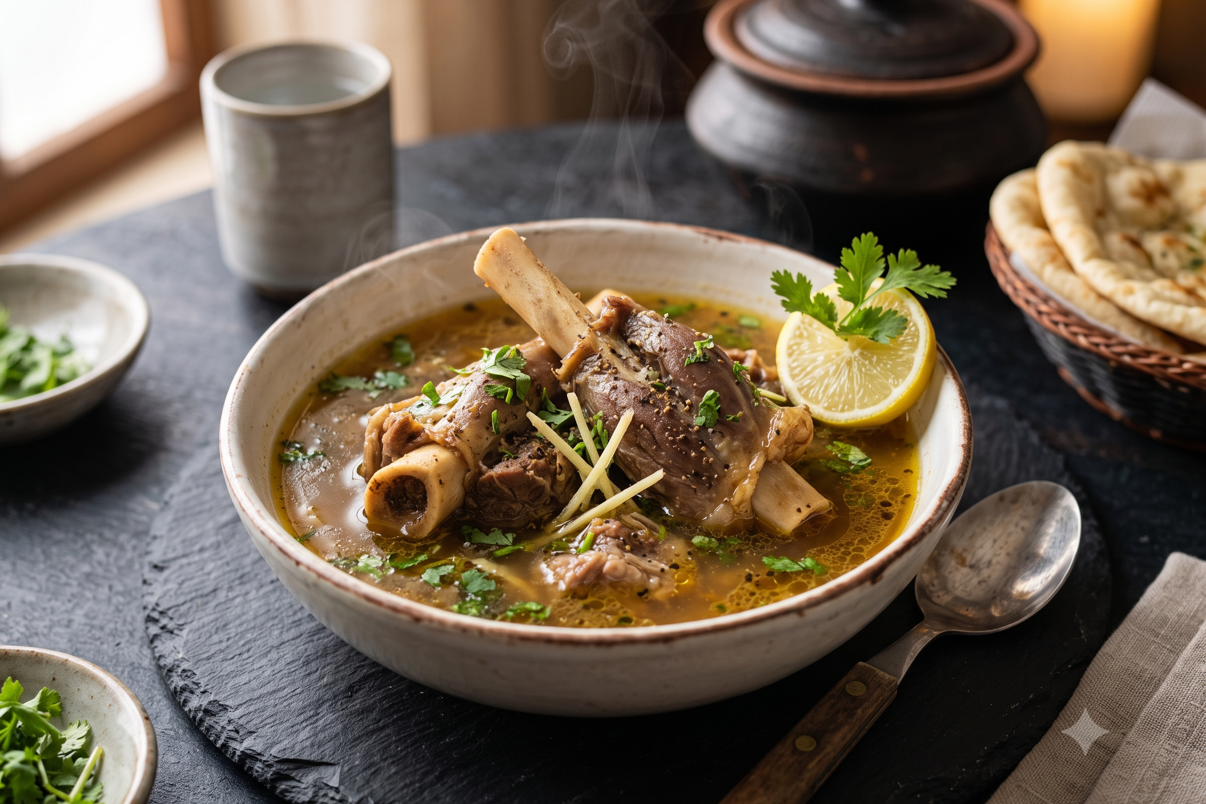 Fresh Mutton Soup